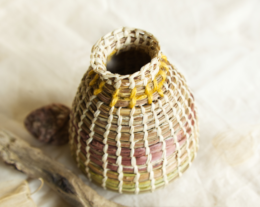 Hand Woven Vase - The Rosella - Image 3