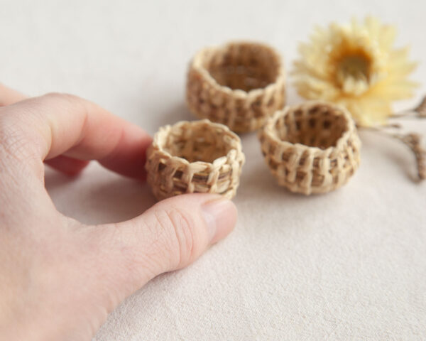 Hand Woven Basket  - Mini