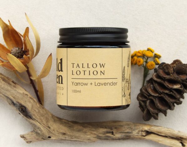 Tallow Lotion - Yarrow + Lavender